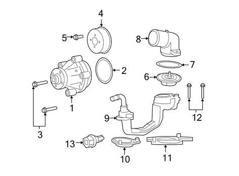 1996 f250 water pump bolt diagram wiring schematic 